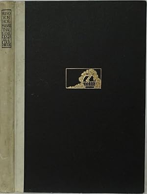 Die Hochzeit der Sobeide. Dramatisches Gedicht. Berlin, Fischer 1909. 4to. 117 Seiten. Orig.-Halb...