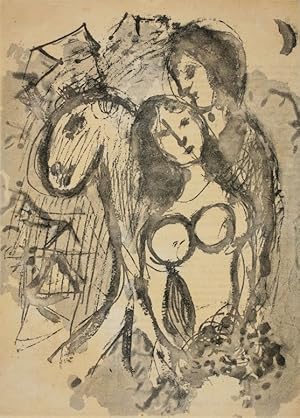 Seller image for Marc Chagall Verzeichnis der Kupferstiche, Radierungen und Holzschnitte von Marc Chagall. Bd.1: Werke 1922-1966. Bern 1970. 4to. 250 S. Mit 123 Abb. Orig.-Leinenbd. for sale by Antiquariat Schmidt & Gnther