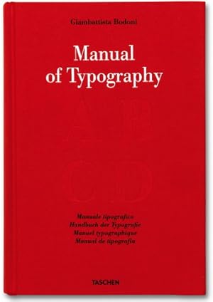 Bild des Verkufers fr Manuel of Typography - Manuale tipografico - Handbuch der Typografie - Manuel typographique - Manual de tipografia. zum Verkauf von Frans Melk Antiquariaat