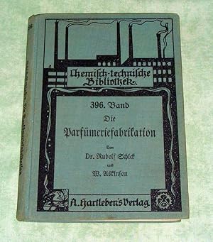 Imagen del vendedor de Die Parfmerieproduktion. Anleitung und Rezepte zur Darstellung aller in der Toilettekunst verwendeten Prparate. a la venta por Antiquariat  Lwenstein