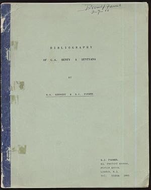 Bibliography of G. A. Henty and Hentyana