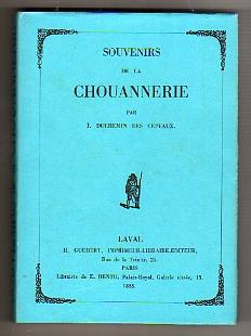 Imagen del vendedor de Souvenirs de la Chouannerie. a la venta por Bookinerie