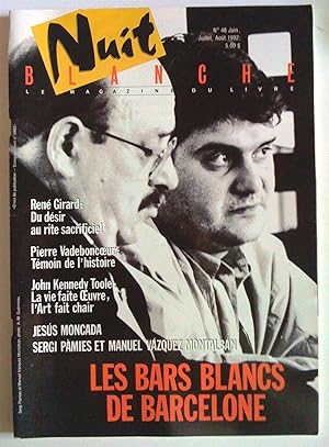 Nuit blanche. Le magazine du livre, no 48, juillet, août 1992