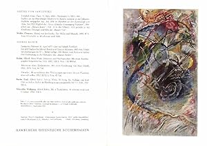 Immagine del venditore per Kandinsky und der Blaue Reiter. Auflistung aller verfgbaren Verffentlichungen ber dieses Thema in den ffentlichen Bcherhallen in Hamburg. venduto da Stader Kunst-Buch-Kabinett ILAB