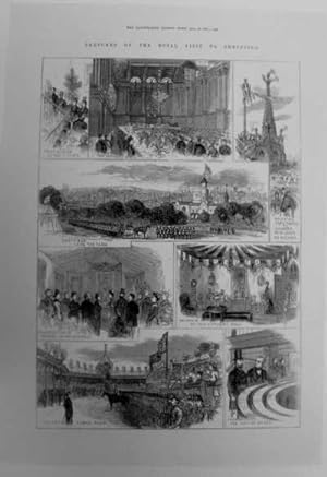 Imagen del vendedor de Sketches of Sheffield copy of 1875 PRINT a la venta por Maynard & Bradley