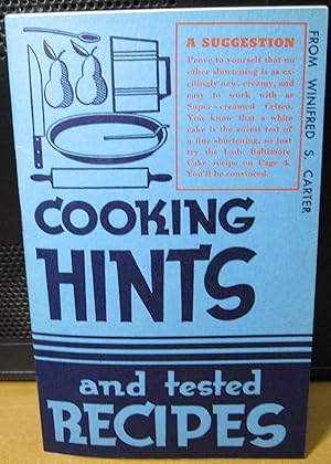 Cooking Hints and Tested Recipes