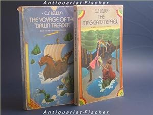 Bild des Verkufers fr The Voyage of the "dawn Treader" Book 3 + The magician s nephew Book 6 -the chronicles of narnia Book 3 and book 6 zum Verkauf von Antiquariat-Fischer - Preise inkl. MWST