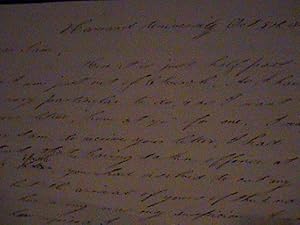 1843 ORIGINAL HANDWRITTEN MANUSCRIPT LETTER [ALS] REGARDING THE KILLING OF MRS. BACON 'AND THE WR...