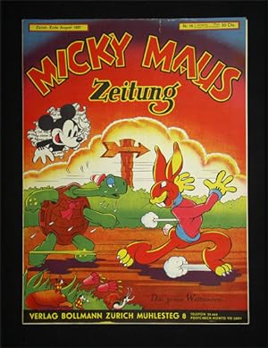 Seller image for Micky Maus Zeitung. - Nummer 16. for sale by EOS Buchantiquariat Benz