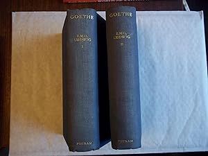 Goethe. The History of a Man. TWO VOLUME SET.