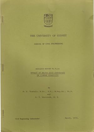 Immagine del venditore per Effect of Major Axis Curvature on I-Beam Stability. Research Report No. R190 venduto da City Basement Books