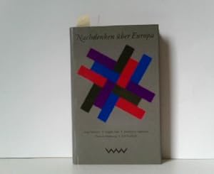 Bild des Verkufers fr Nachdenken ber Europa, in 3 Bdn., Bd.2 zum Verkauf von ABC Versand e.K.