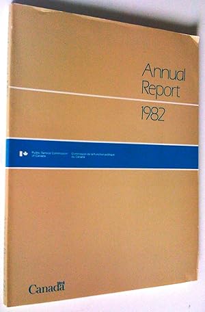 Rapport annuel 1982 - Annual Report 1982