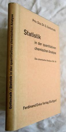 Seller image for Statistik in Der Quatitiativen Chemischen Analyse - Bewertung Von Verfahren Beurteilung Von Ergebnissen for sale by Glenbower Books