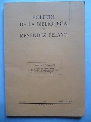 Imagen del vendedor de La Qasida de Abu'l Baqa, El Rondeo, y algunas 'coplas' de Jorge Manrique. a la venta por Carmichael Alonso Libros