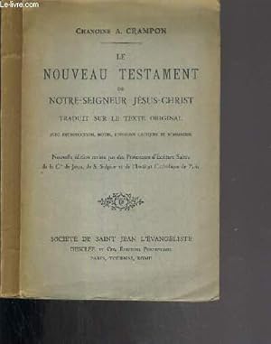 Seller image for LE NOUVEAU TESTAMENT DE NOTRE-SEIGNEUR JESUS-CHRIST - N 565 for sale by Le-Livre