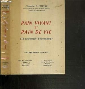 Seller image for PAIN VIVANT ET PAIN DE VIE (LE SACREMENT D'EUCHARISTIE) for sale by Le-Livre