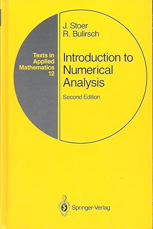 Seller image for Introduction to numerical analysis - Second edition - Texts in applied mathematics 12 for sale by Pare Yannick