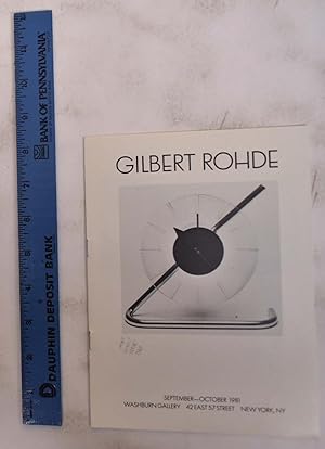 Imagen del vendedor de Gilbert Rohde a la venta por Mullen Books, ABAA