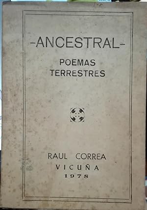 Seller image for Ancestral. Poemas terrestres for sale by Librera Monte Sarmiento