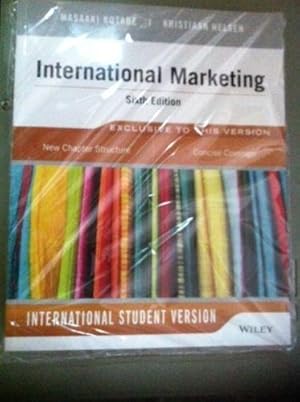 Seller image for INTERNATIONAL EDITION---Global Marketing Management, 6th edition for sale by READINGON LLC