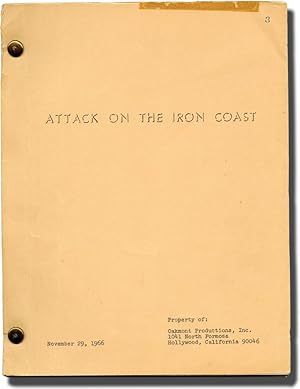 Immagine del venditore per Attack on the Iron Coast (Original screenplay for the 1968 film) venduto da Royal Books, Inc., ABAA