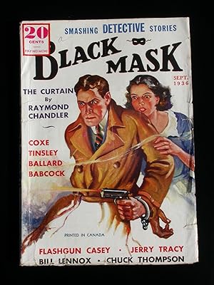 First Publication of Raymond Chandler's Story "The Curtain" in: Black Mask, September 1936