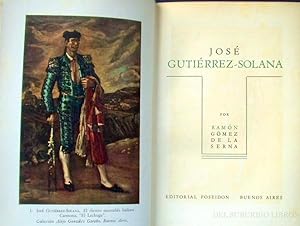 Imagen del vendedor de JOS GUTIRREZ SOLANA a la venta por DEL SUBURBIO  LIBROS- VENTA PARTICULAR