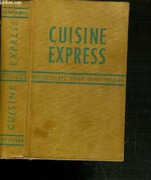 Imagen del vendedor de CUISINE EXPRESS - PETITS PLATS POUR GENS PRESSES a la venta por Le-Livre