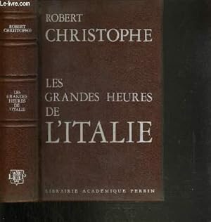 Seller image for LES GRANDES HEURES DE L'ITALIE for sale by Le-Livre