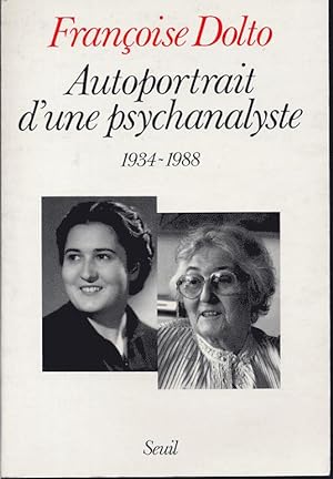Image du vendeur pour Autoportrait d'une psychanalyste. 1934-1988 mis en vente par L'ivre d'Histoires