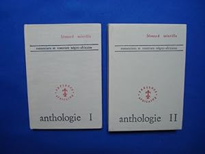 Anthologie de la Littérature Négro-Africaine. Romanciers et Conteurs
