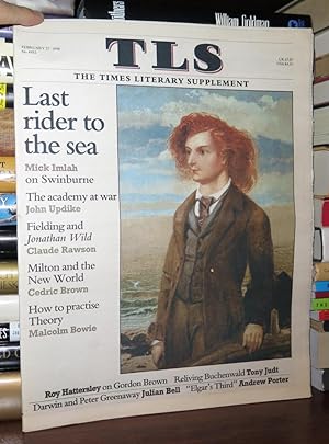 Seller image for TLS, THE TIMES LITERARY SUPPLEMENT FEBRUARY 27 1998 for sale by Rare Book Cellar