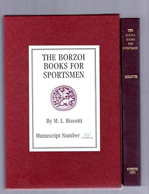 The Borzoi Books for Sportsmen