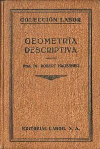Imagen del vendedor de Geometra descriptiva a la venta por Federico Burki