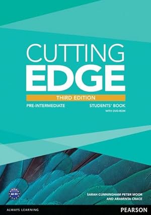 Imagen del vendedor de Cutting Edge Pre-Intermediate Students' Book with DVD a la venta por AHA-BUCH GmbH