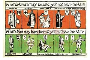 Seller image for What a Woman May Be, and Yet Not Have the Vote: What a Man May Be, and Yet Not Lose the Vote for sale by Naomi Symes Books PBFA