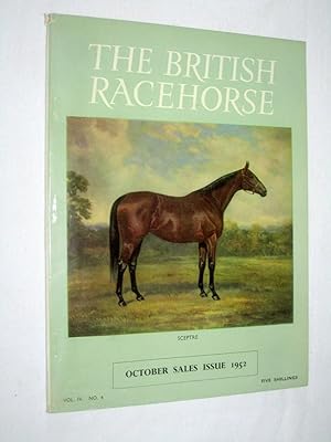 Immagine del venditore per The British Racehorse. Vol IV No 4 October Sales Issue 1952 Magazine. venduto da Tony Hutchinson