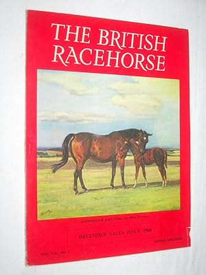 Immagine del venditore per The British Racehorse. Vol XX No 5 December Sales Issue 1968. Magazine. venduto da Tony Hutchinson