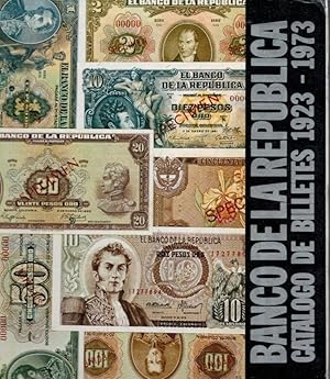 Bild des Verkufers fr Banco de La Republica Catalogo de Billetes 1923-1973 zum Verkauf von Barter Books Ltd