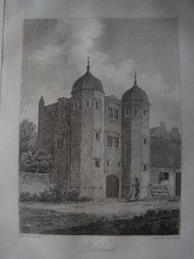 Seller image for Original Antique Engraving Illustrating Bolebrook Castle in Kent. By Paul Amsinck. Published By E.Lloyd in 1809 for sale by Rostron & Edwards