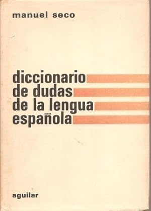 Immagine del venditore per Diccionario De Dudas De La Legua Espanola venduto da Works on Paper