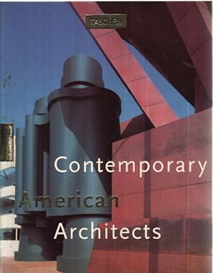 CONTEMPORARY AMERICAN ARCHITECTS. Volume 1 édition trilingue english deutsch français (Très Bon E...
