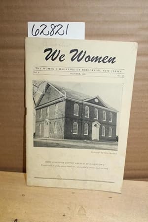 Image du vendeur pour We Women; The Women's Magazine of Bridgeton, New Jersey, Vol. 9, No. 10, October 1947 mis en vente par Princeton Antiques Bookshop