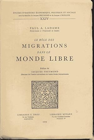 Le rôle des migrations dans le monde libre