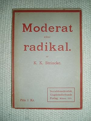 Seller image for Moderat eller radikal for sale by Expatriate Bookshop of Denmark