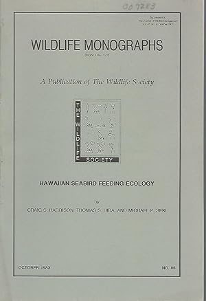 Immagine del venditore per Hawaiian Seabird Feeding Ecology (Wildlife Monographs, No.86, October 1983) venduto da Dorley House Books, Inc.