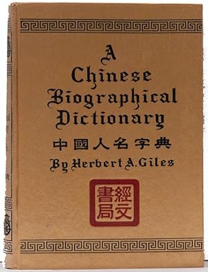 A Chinese Biographical Dictionary