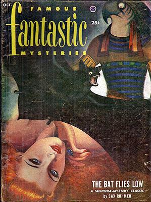 Imagen del vendedor de Famous Fantastic Mysteries October 1952 a la venta por Ziesings
