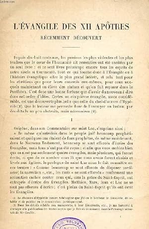 Bild des Verkufers fr L'EVANGILE DES XII APOTRES RECEMMENT DECOUVERT zum Verkauf von Le-Livre